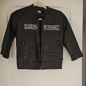 Harley-Davidson Kids Black Leather Jacket